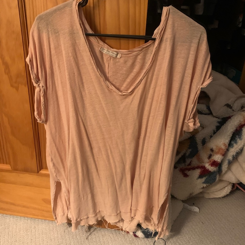 A Free People shirt.